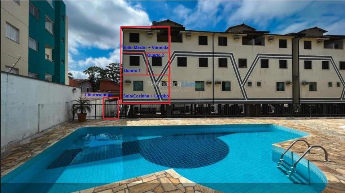Aptº Triplex No Itagua A 300 Mt. Da Orla - 3 Dorm. Apartment Ubatuba